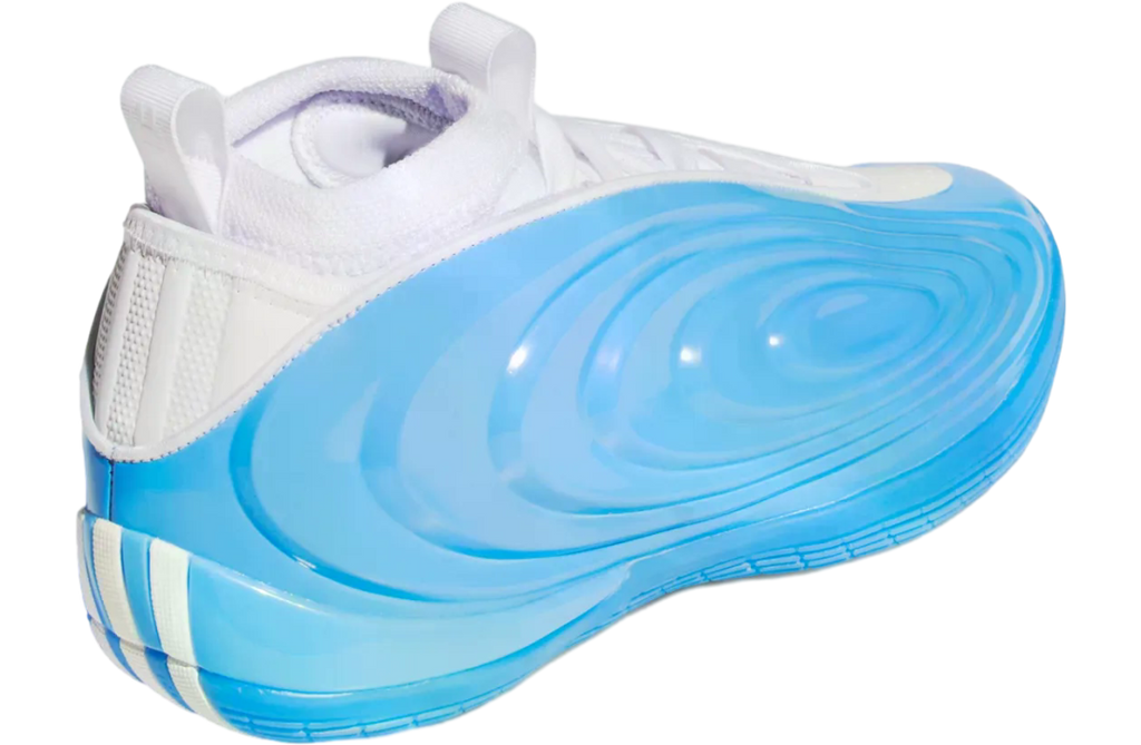 Adidas Harden Vol. 10 Lucid Aquamarine / Cloud White - Image 5