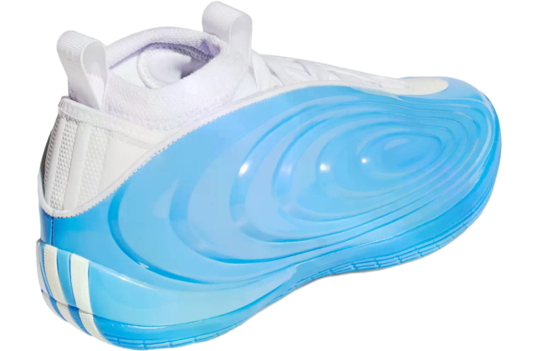 Adidas Harden Vol. 10 Lucid Aquamarine / Cloud White - Image 5