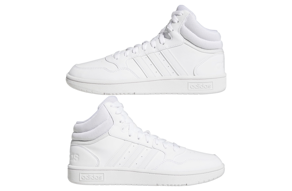 Adidas Hoops 3.0 Mid Classic WMNS Cloud White / Dash Grey - Image 7