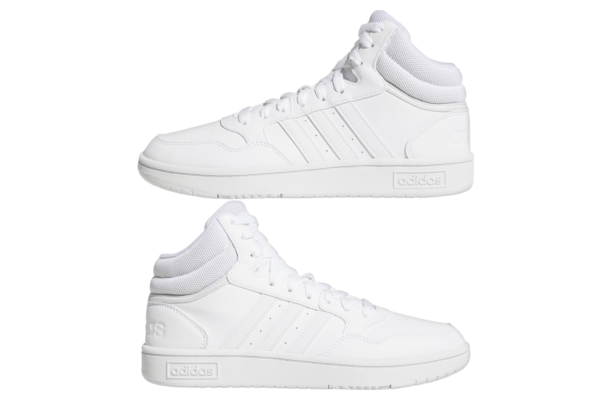 Adidas Hoops 3.0 Mid Classic WMNS Cloud White / Dash Grey - Image 7
