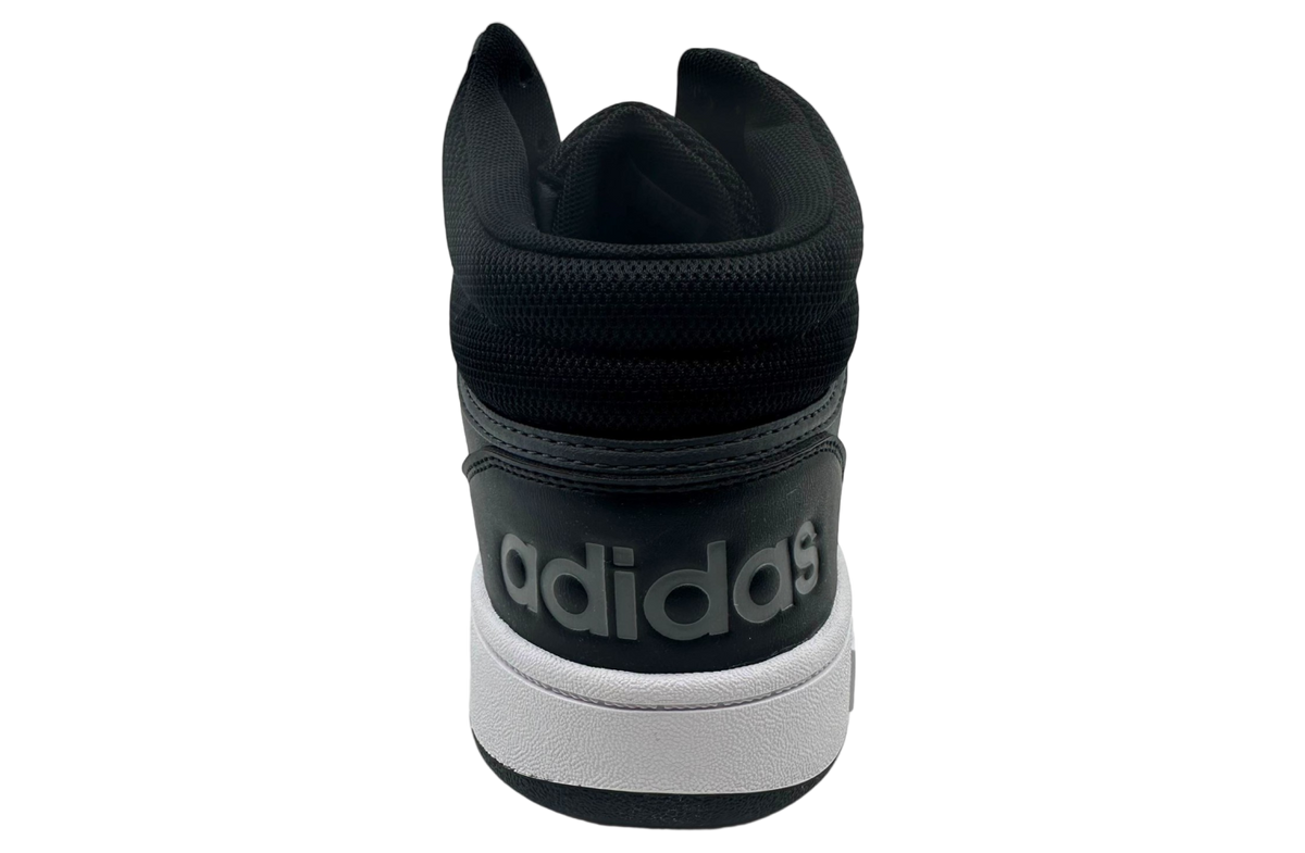 Adidas Hoops 3.0 Mid Core Black / Cloud White - Image 5