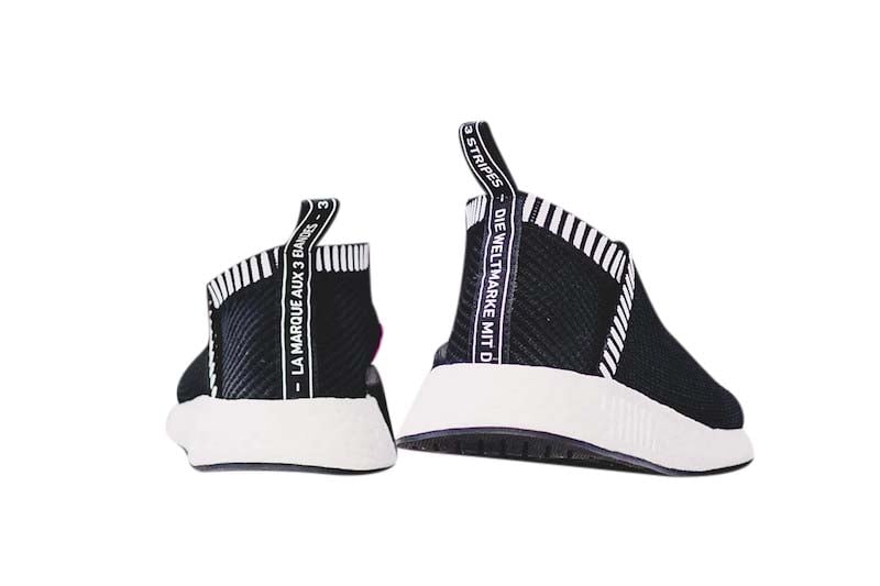 adidas NMD City Sock 2 Primeknit Black Shock Pink - Image 3