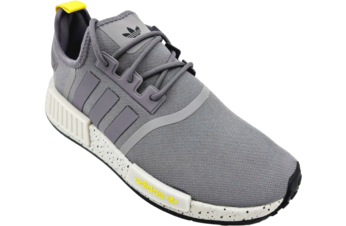 Adidas Nmd_r1 Trace Grey Yellow - Image 2