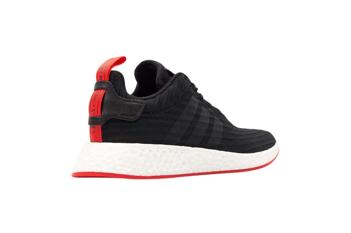 adidas NMD R2 Core Black Red - Image 3