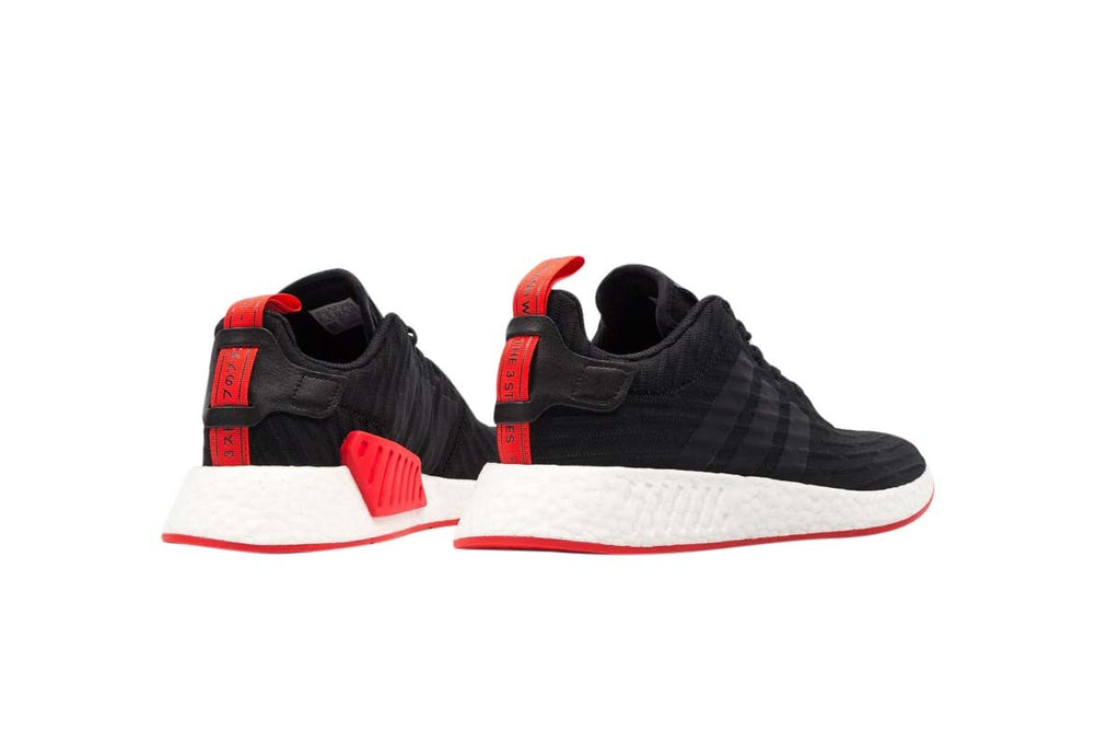 adidas NMD R2 Core Black Red - Image 4