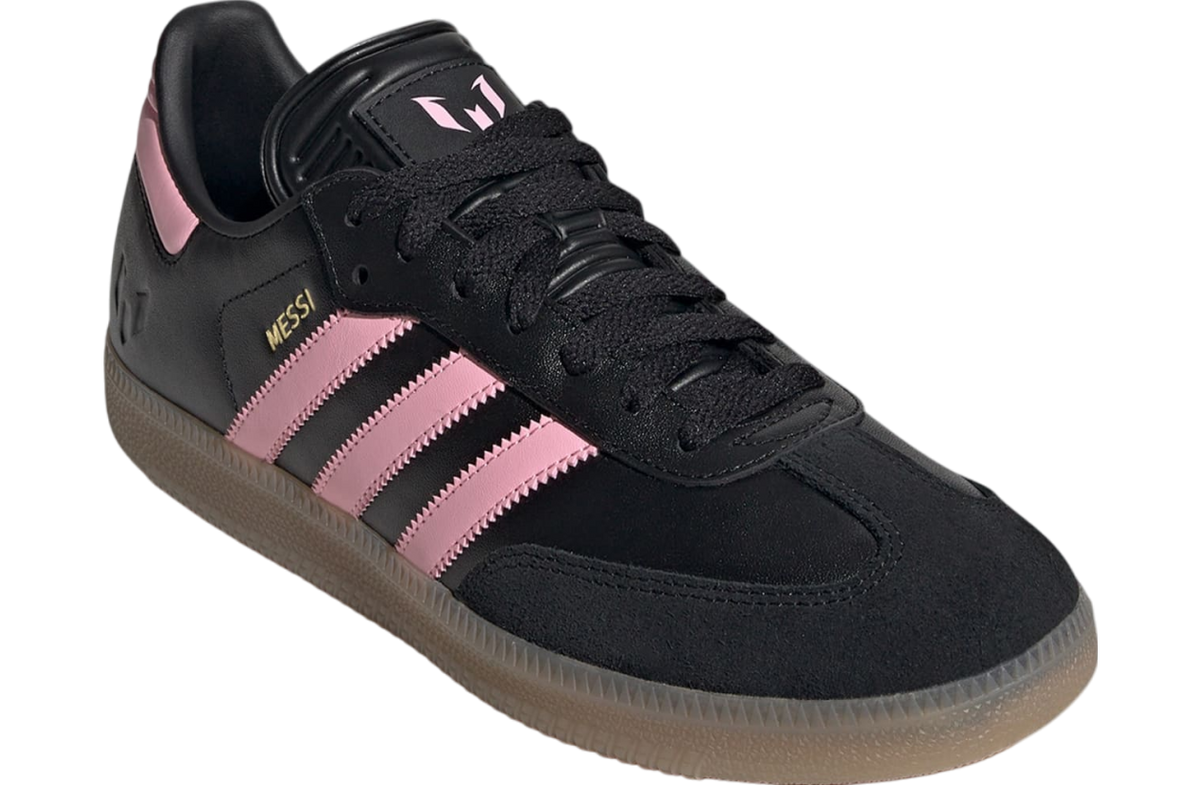 Adidas Samba Messi Core Black / Gold Metallic - Image 4