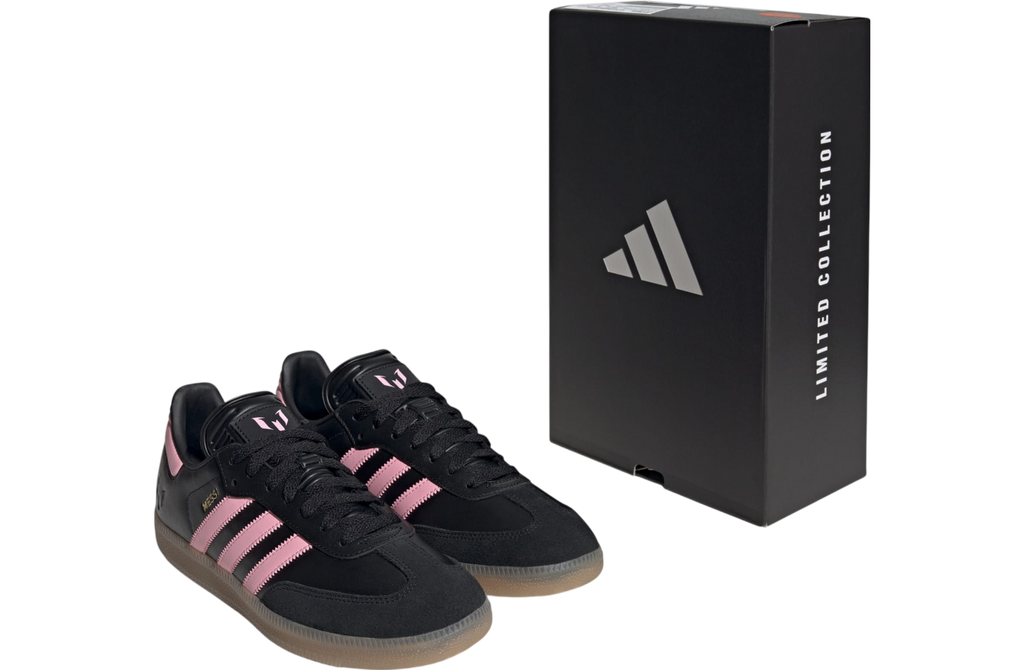 Adidas Samba Messi Core Black / Gold Metallic - Image 9