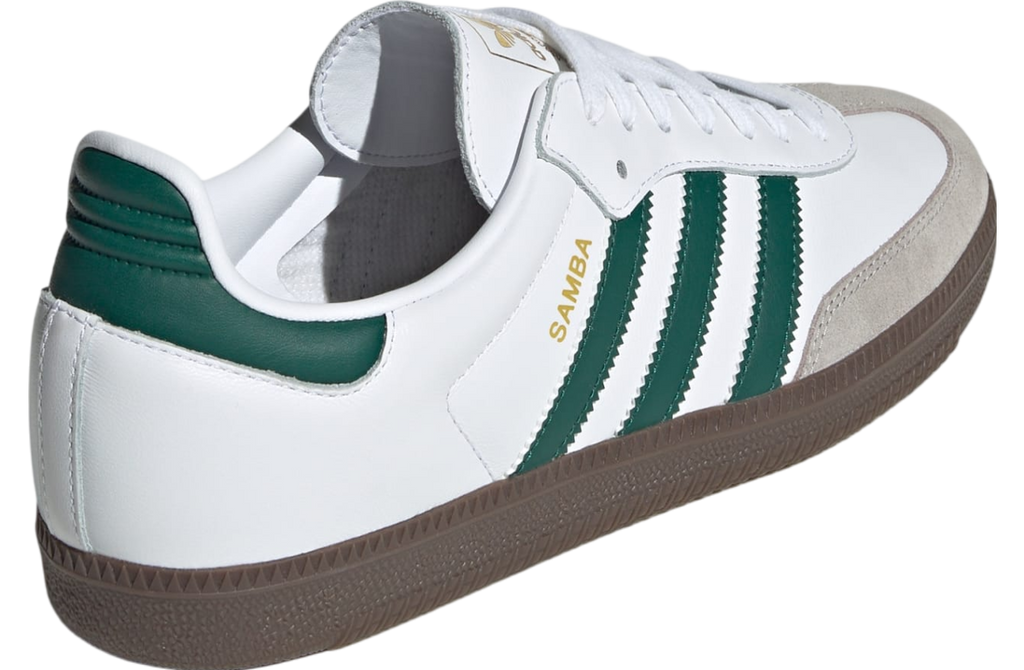 Adidas Samba OG Cloud White / Collegiate Green - Image 5