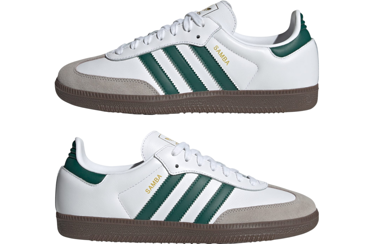 Adidas Samba OG Cloud White / Collegiate Green - Image 7