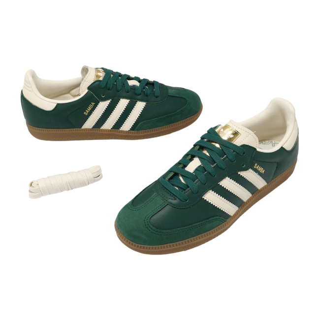 Adidas Samba OG W Collegiate Green / Cream White - Image 6
