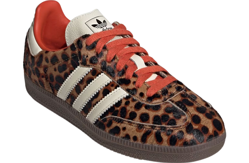 Adidas Samba White / Burnt Orange - Image 2