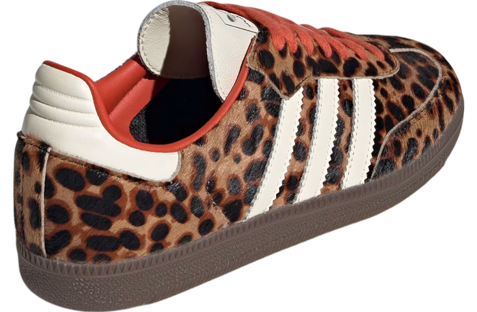 Adidas Samba White / Burnt Orange - Image 3
