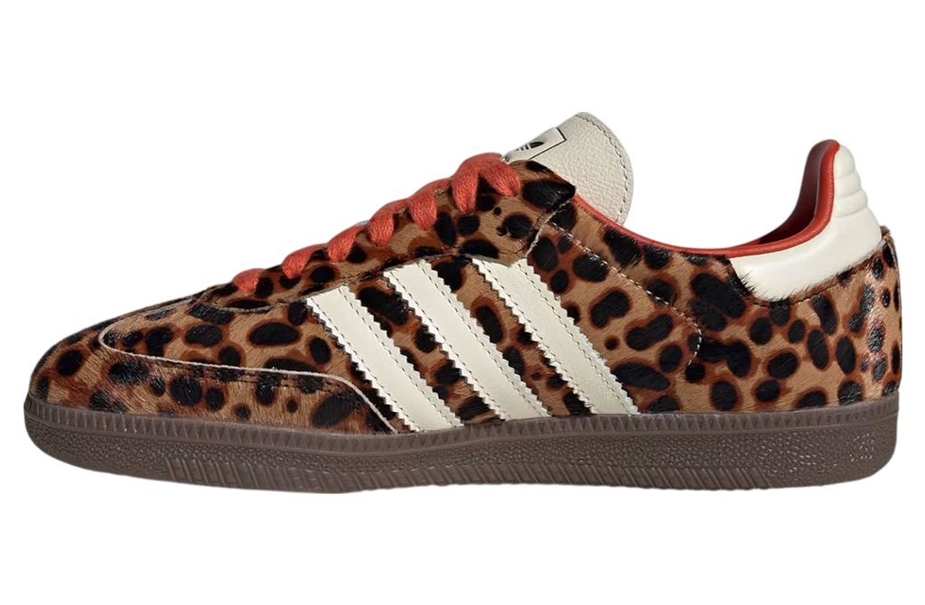 Adidas Samba White / Burnt Orange - Image 4