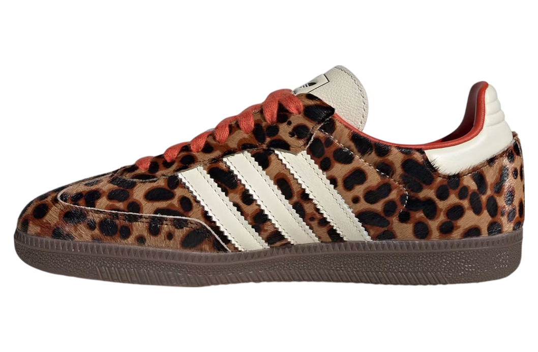 Adidas Samba White / Burnt Orange - Image 4
