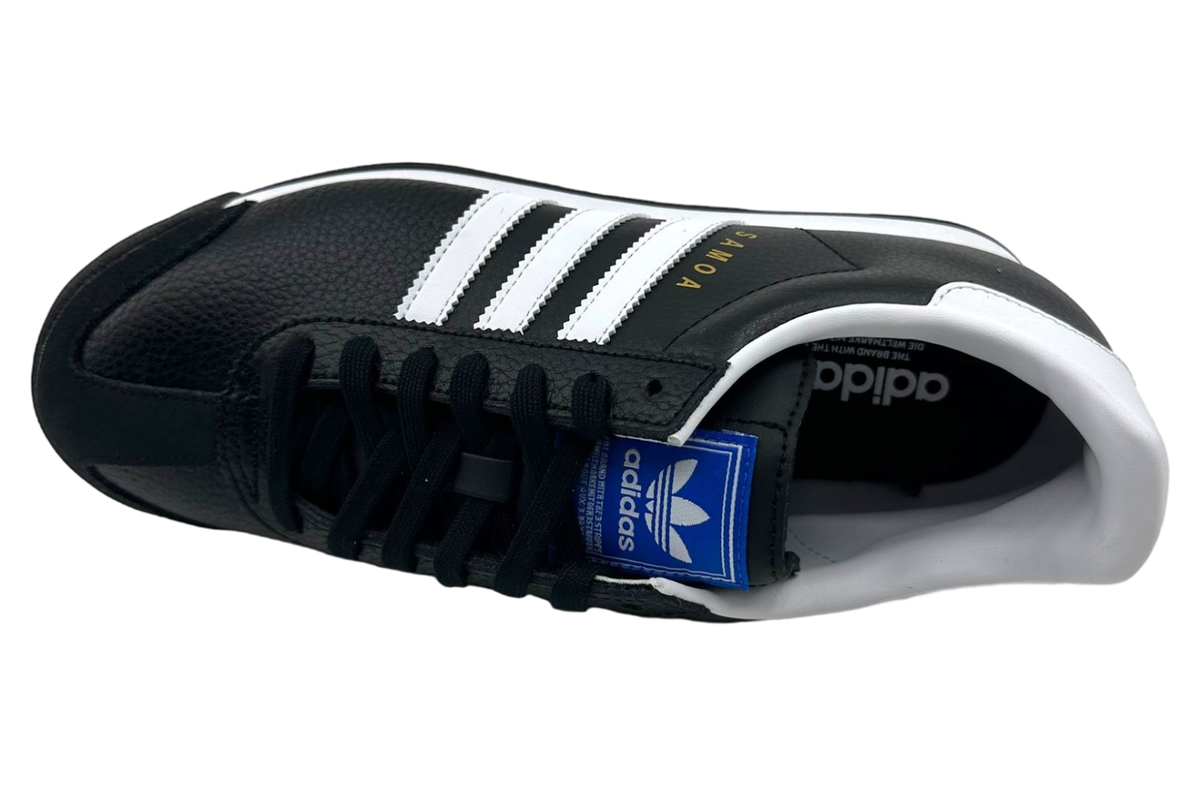 Adidas Samoa Core Black / Cloud White / Gold Metallic - Image 4