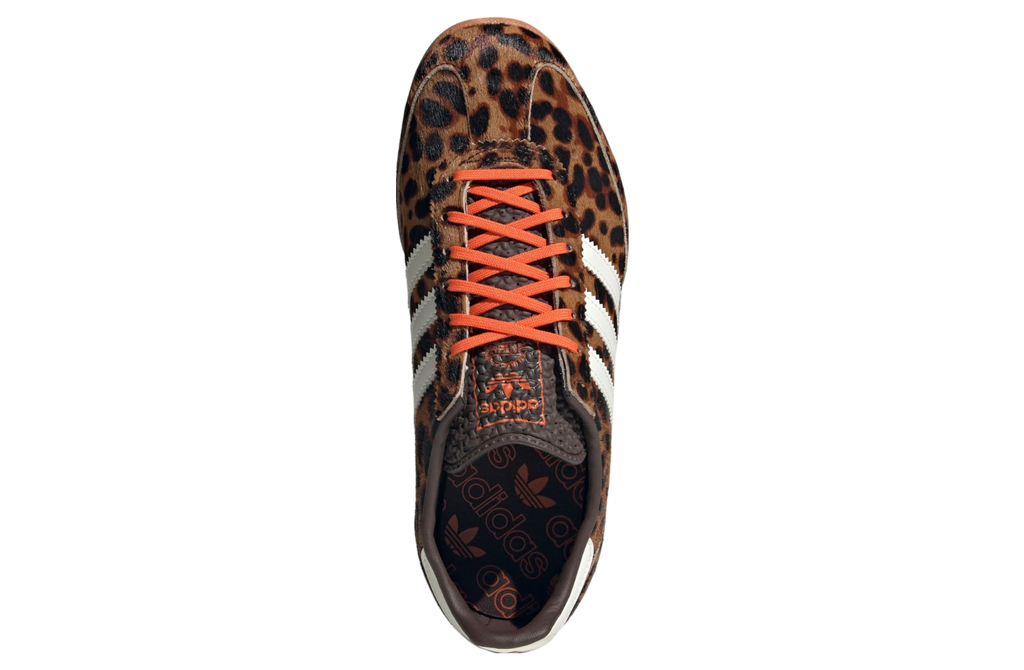 Adidas SL 72 OG WMNS Dark Brown / Off White (Animal Print) - Image 2
