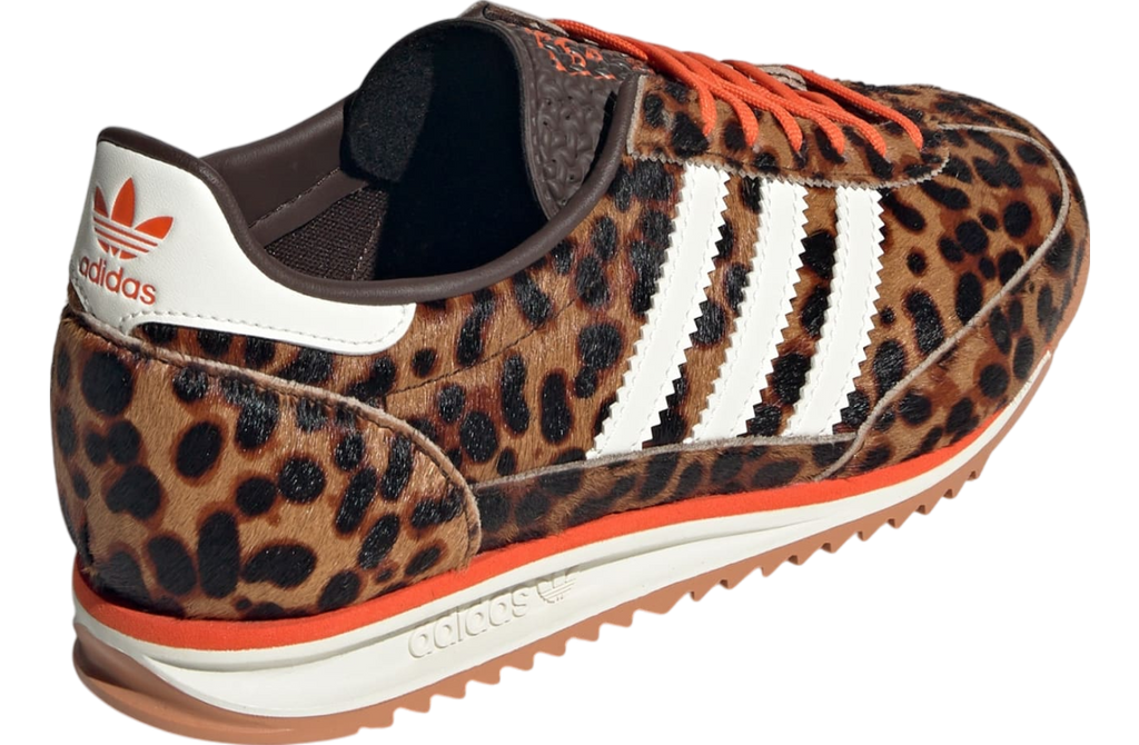 Adidas SL 72 OG WMNS Dark Brown / Off White (Animal Print) - Image 5