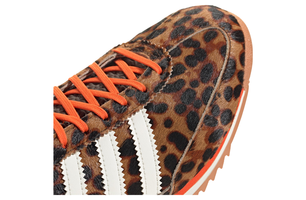 Adidas SL 72 OG WMNS Dark Brown / Off White (Animal Print) - Image 9