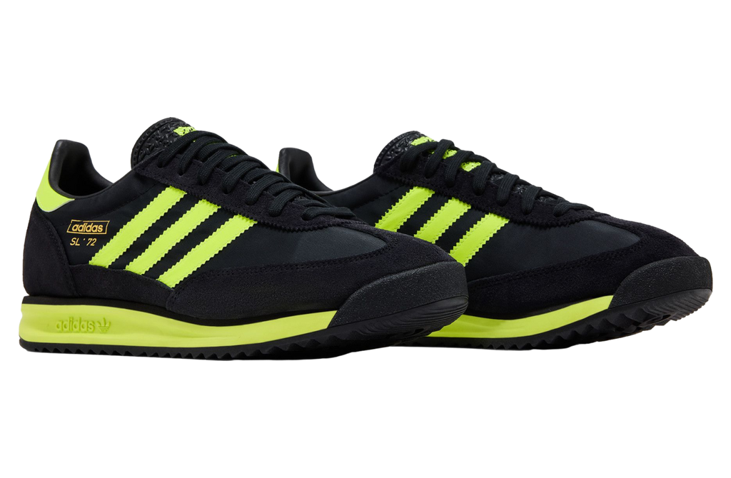 Adidas Sl72 RS Black Solar Yellow - Image 5