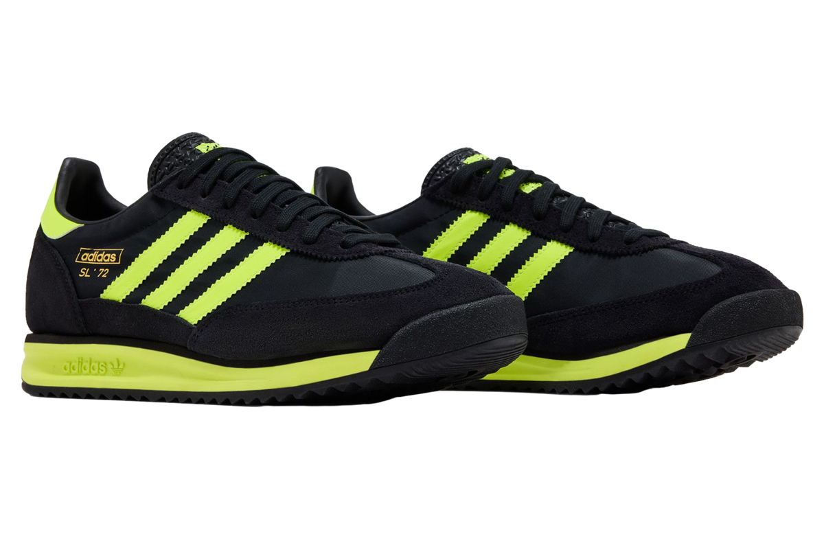 Adidas Sl72 RS Black Solar Yellow - Image 5