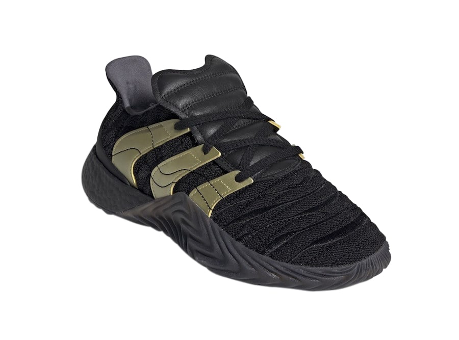 adidas Sobakov Boost Black Gold - Image 2