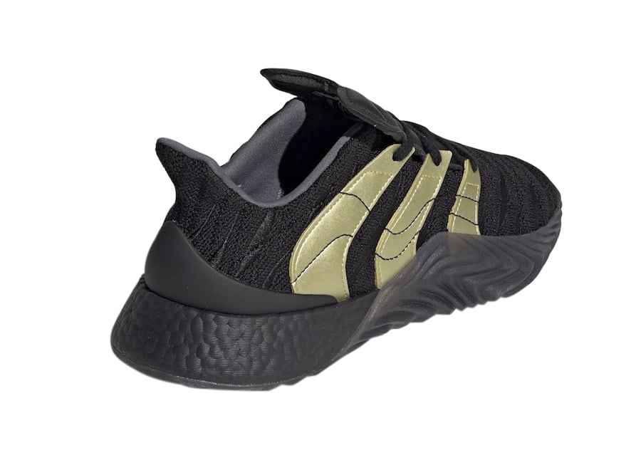 adidas Sobakov Boost Black Gold - Image 3
