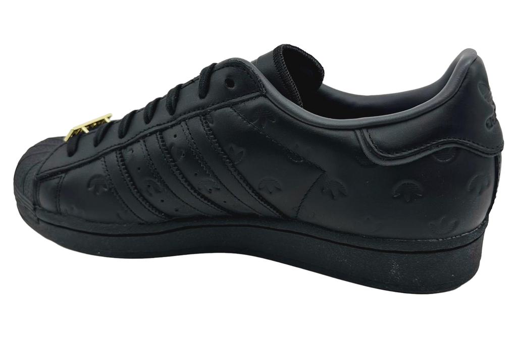 Adidas Superstar Allover Debossed Trefoils-Black - Image 3