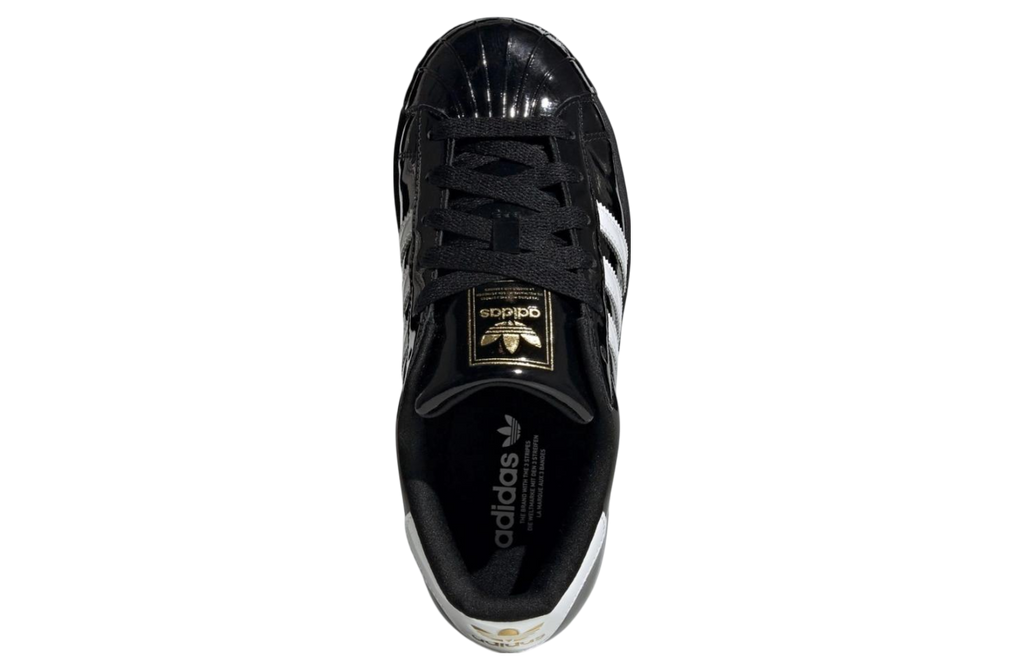 Adidas Superstar Black Patent Leather - Image 5