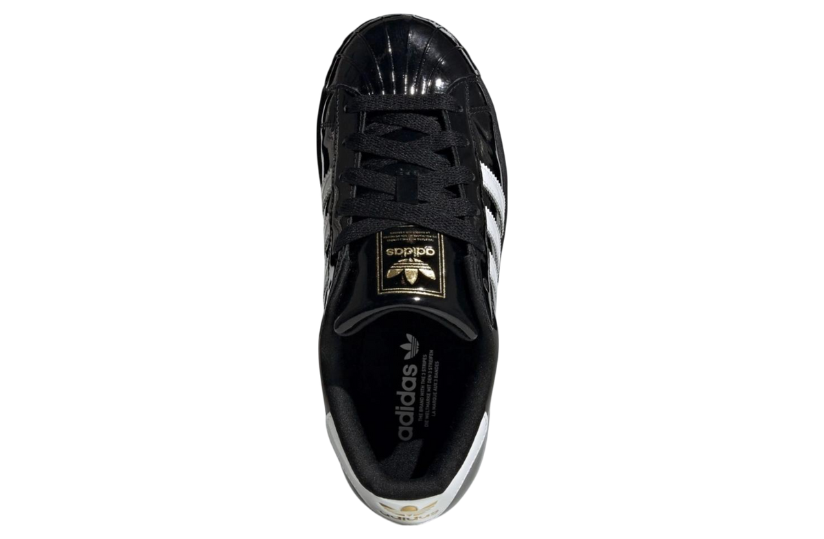 Adidas Superstar Black Patent Leather - Image 5
