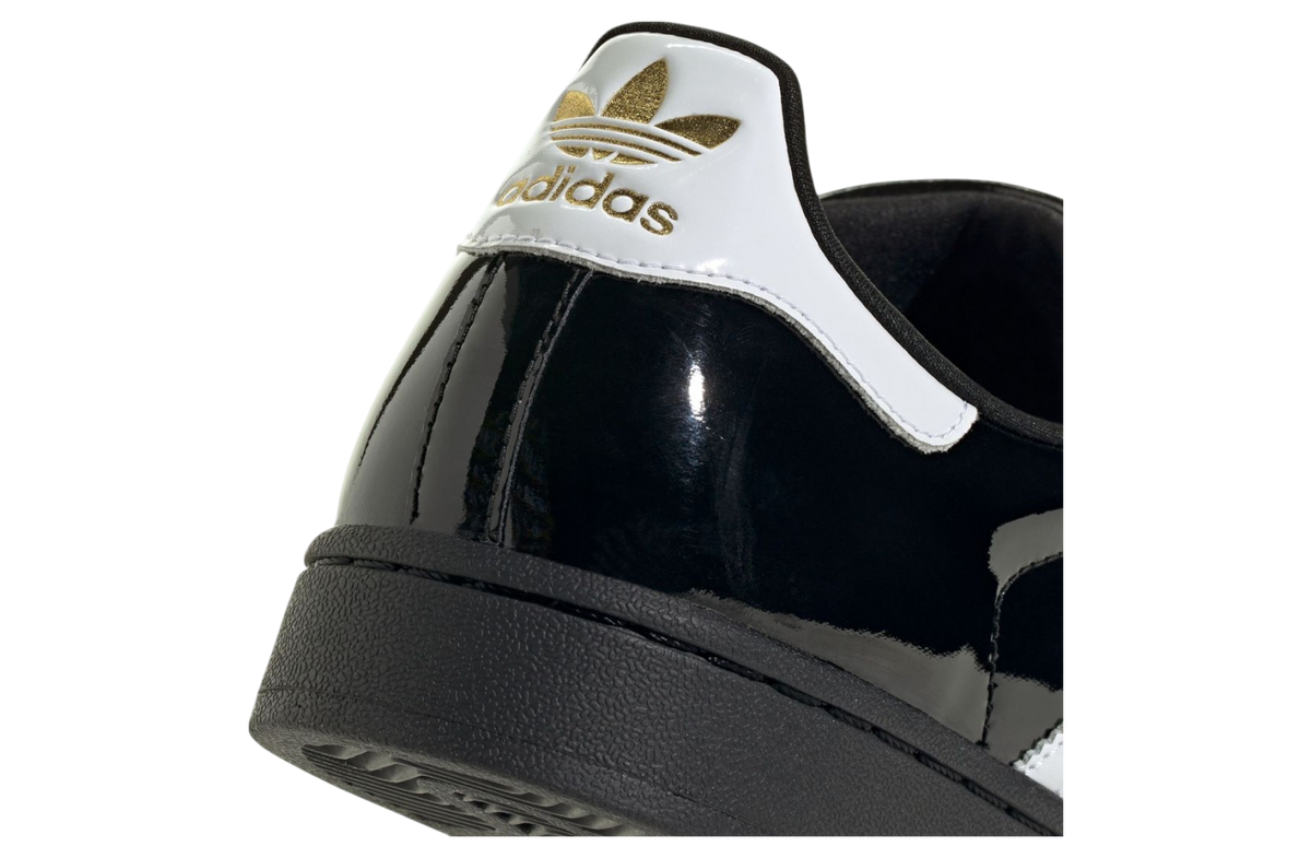 Adidas Superstar Black Patent Leather - Image 8