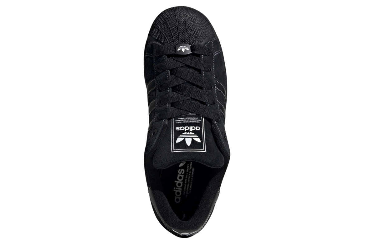 Adidas Superstar II Core Black / Core Black (Suede) - Image 2