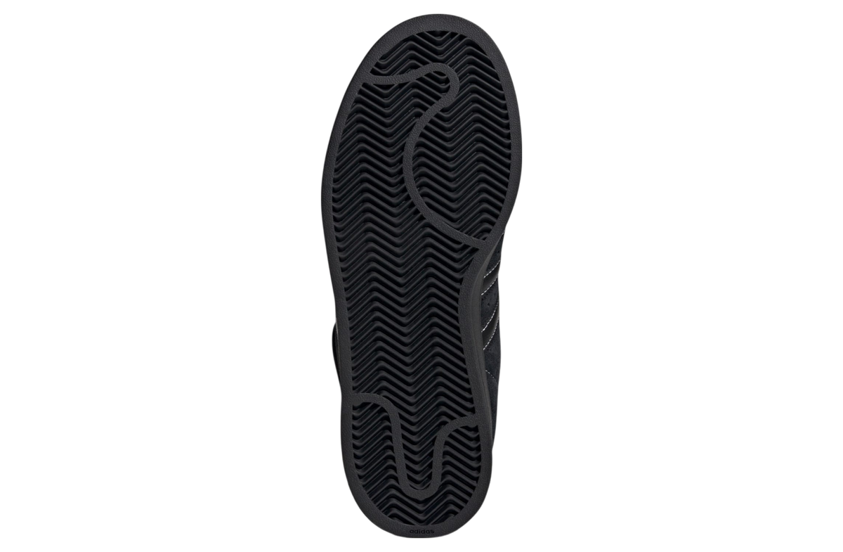 Adidas Superstar II Core Black / Core Black (Suede) - Image 3