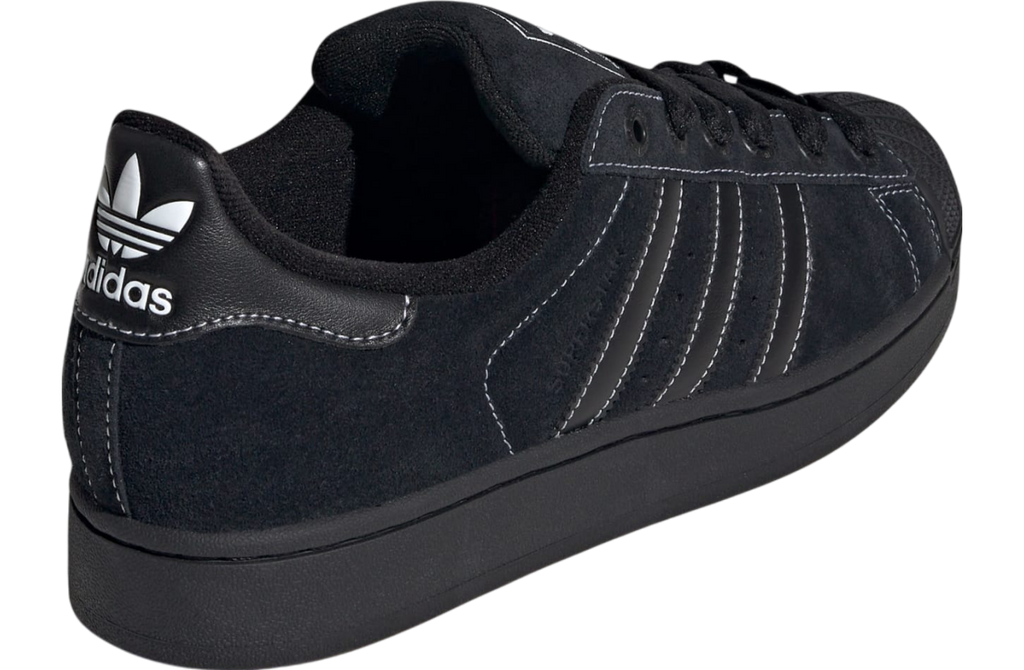 Adidas Superstar II Core Black / Core Black (Suede) - Image 5