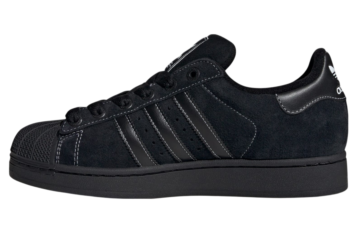 Adidas Superstar II Core Black / Core Black (Suede) - Image 6