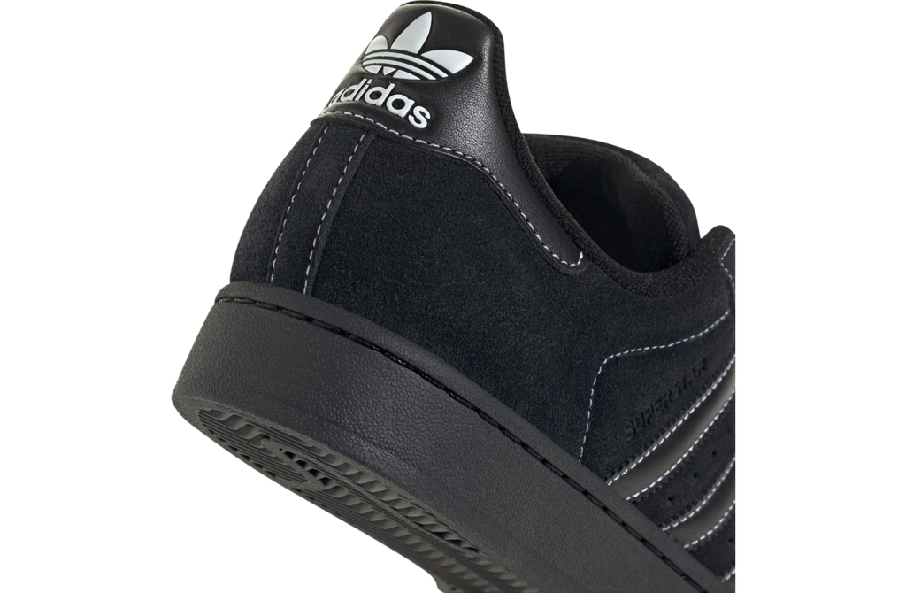 Adidas Superstar II Core Black / Core Black (Suede) - Image 9