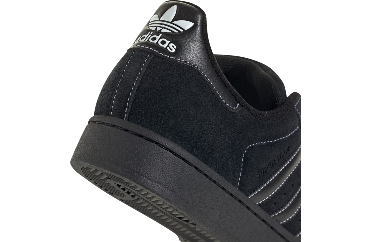 Adidas Superstar II Core Black / Core Black (Suede) - Image 9