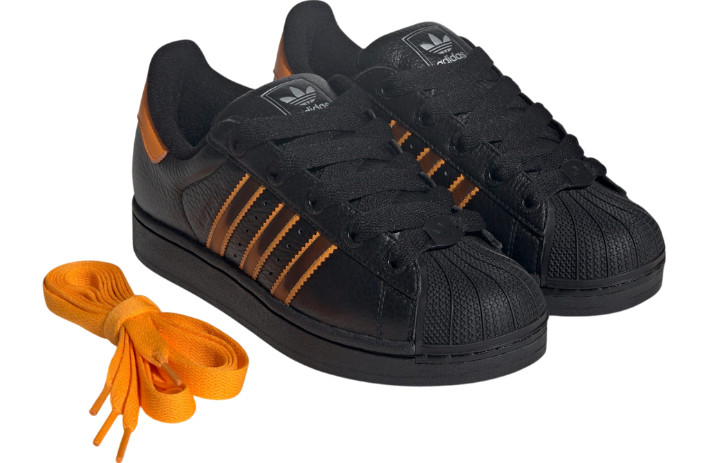 Adidas Superstar II WMNS Core Black / Crew Orange - Image 8