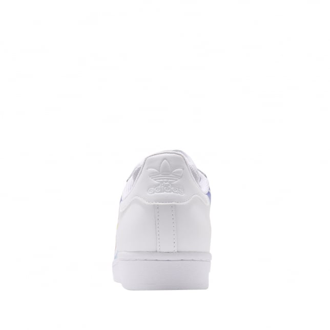 adidas Superstar Pure Cloud White Red Blue - Image 3