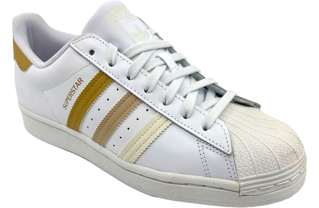 Adidas Superstar White Golden Beige - Image 2