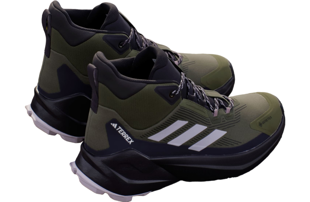 Adidas Terrex Trailmaker 2.0 Mid Gore-tex WMNS Olive Strata / Silver Dawn - Image 3