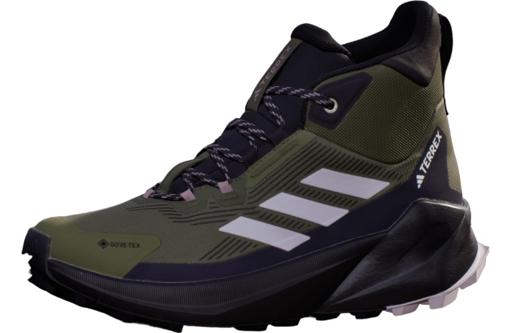 Adidas Terrex Trailmaker 2.0 Mid Gore-tex WMNS Olive Strata / Silver Dawn - Image 4