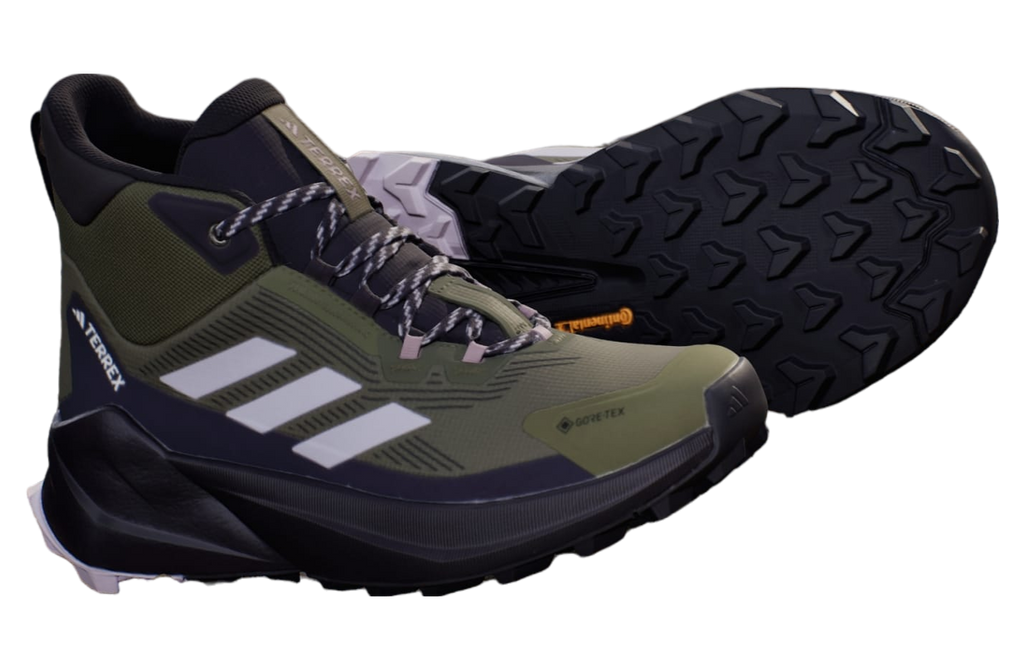 Adidas Terrex Trailmaker 2.0 Mid Gore-tex WMNS Olive Strata / Silver Dawn - Image 5