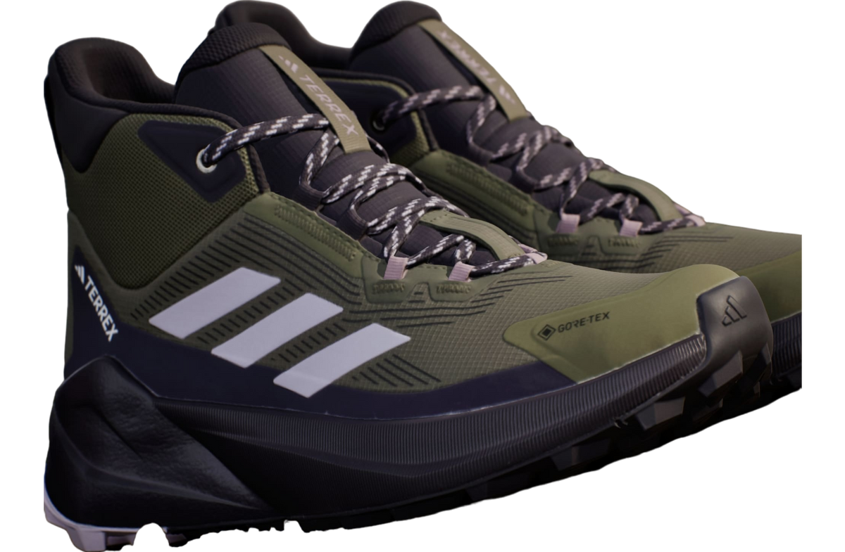 Adidas Terrex Trailmaker 2.0 Mid Gore-tex WMNS Olive Strata / Silver Dawn - Image 6