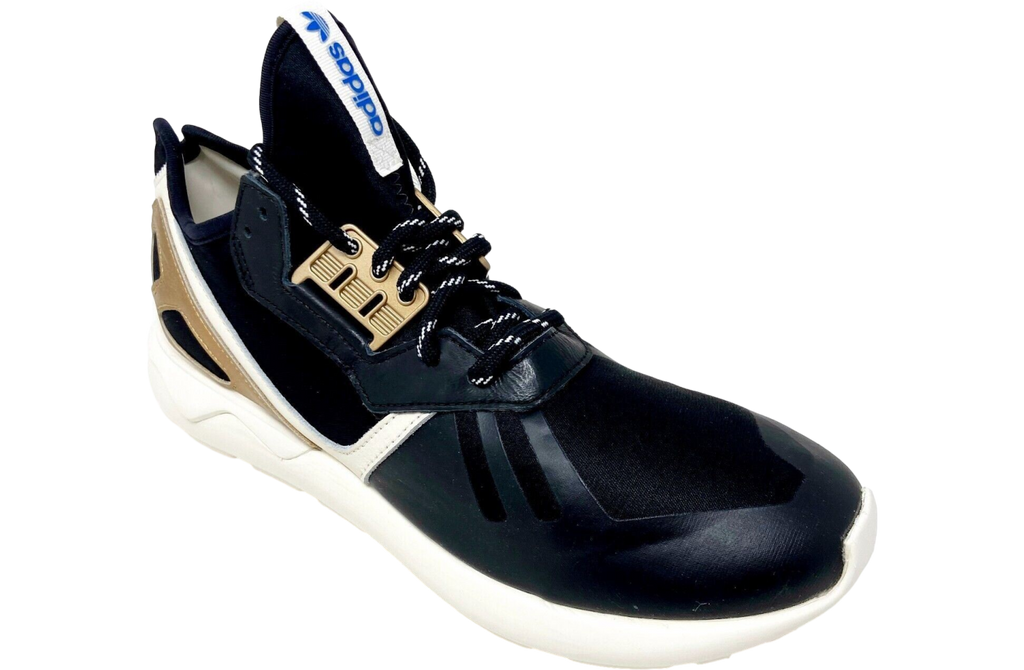 Adidas Tubular Runner Black / Core Black / Gold - Image 2