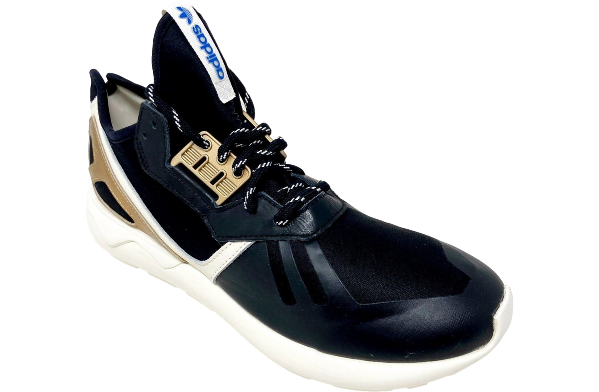 Adidas Tubular Runner Black / Core Black / Gold - Image 2