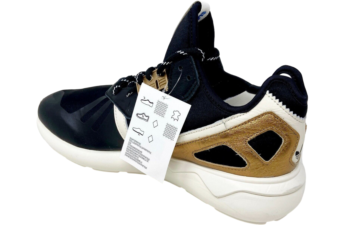 Adidas Tubular Runner Black / Core Black / Gold - Image 3