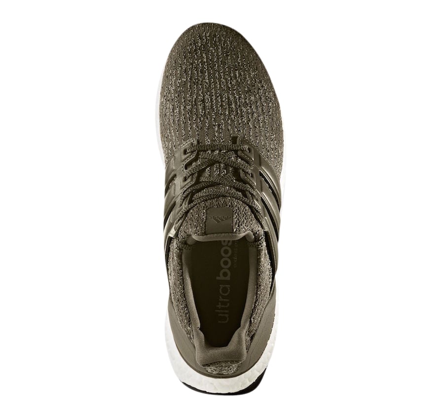 adidas Ultra Boost 3.0 Trace Olive - Image 4