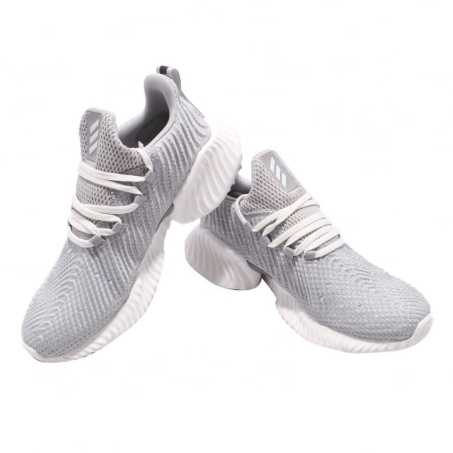 adidas WMNS Alphabounce Instinct Grey Running White - Image 6