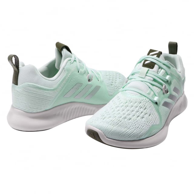 adidas WMNS Edgebounce Ice Mint Silver Metallic Raw Khaki - Image 6