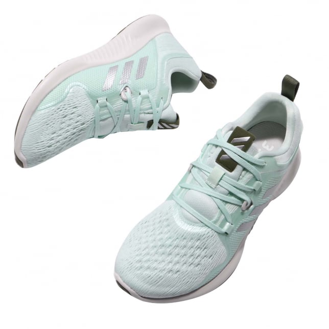 adidas WMNS Edgebounce Ice Mint Silver Metallic Raw Khaki - Image 7